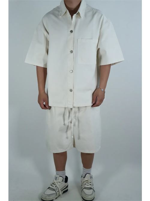BERMUDA+T SHIRT PRIMID | CANCUN-B80/81/OFF WHITE